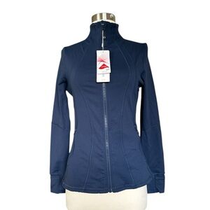GYM RAlNBOW Women's athletic jacket, full-zip, slim-fit and lightweight.